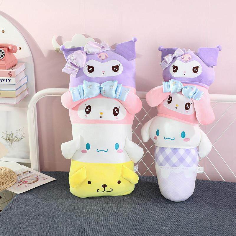 卡通毛绒玩具公仔抱枕床上枕头靠垫办公室腰靠背午睡枕家居长条枕