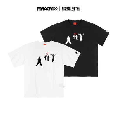 FMACM X  痛仰乐队联名世界会变好主题印花短袖T恤乐队