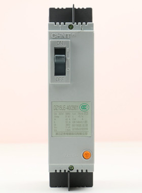 正泰 漏电保护器 断路器 带触电保护空开 DZ15LE 2901 3901 4901