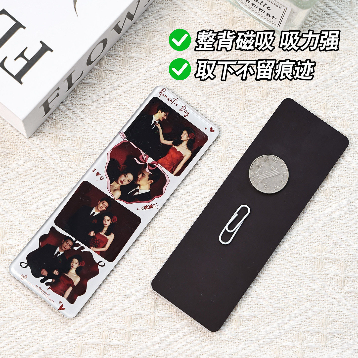 滴胶高透照片冰箱贴定制纪念日