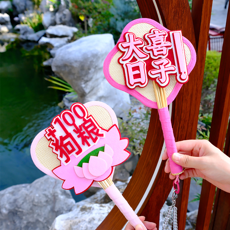 拍照蒲扇游戏道具enjoy网红出片