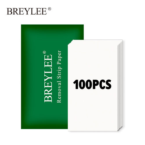 BREYLEE REMOVAL STRIP PAPER 黑头鼻膜纸100pcs