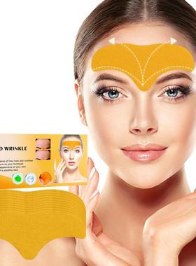 10pcs/set Facial Forehead Wrinkle Patches Firming Mask Anti