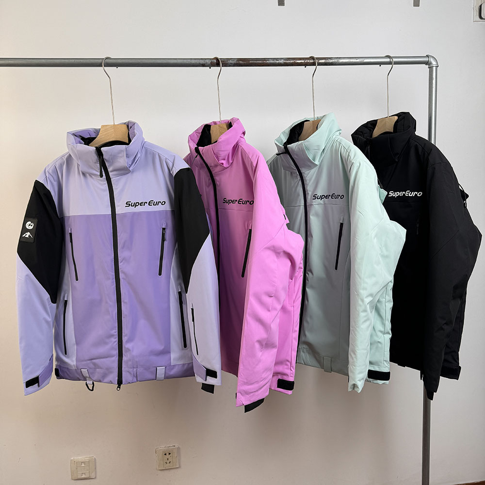 出口单！秋冬新款滑雪服外套防风保暖休闲百搭女款高端棉衣