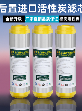 净水机滤芯后置活性炭净水器专用通用纯水机直饮机T33POC前置过滤