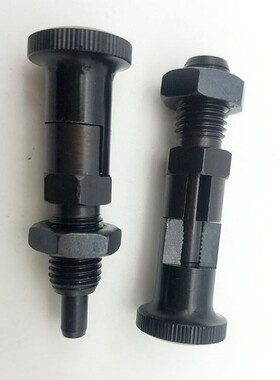 尼龙头自锁细牙分度销旋钮柱塞PXYA PXYK10 12 16弹簧分割锁