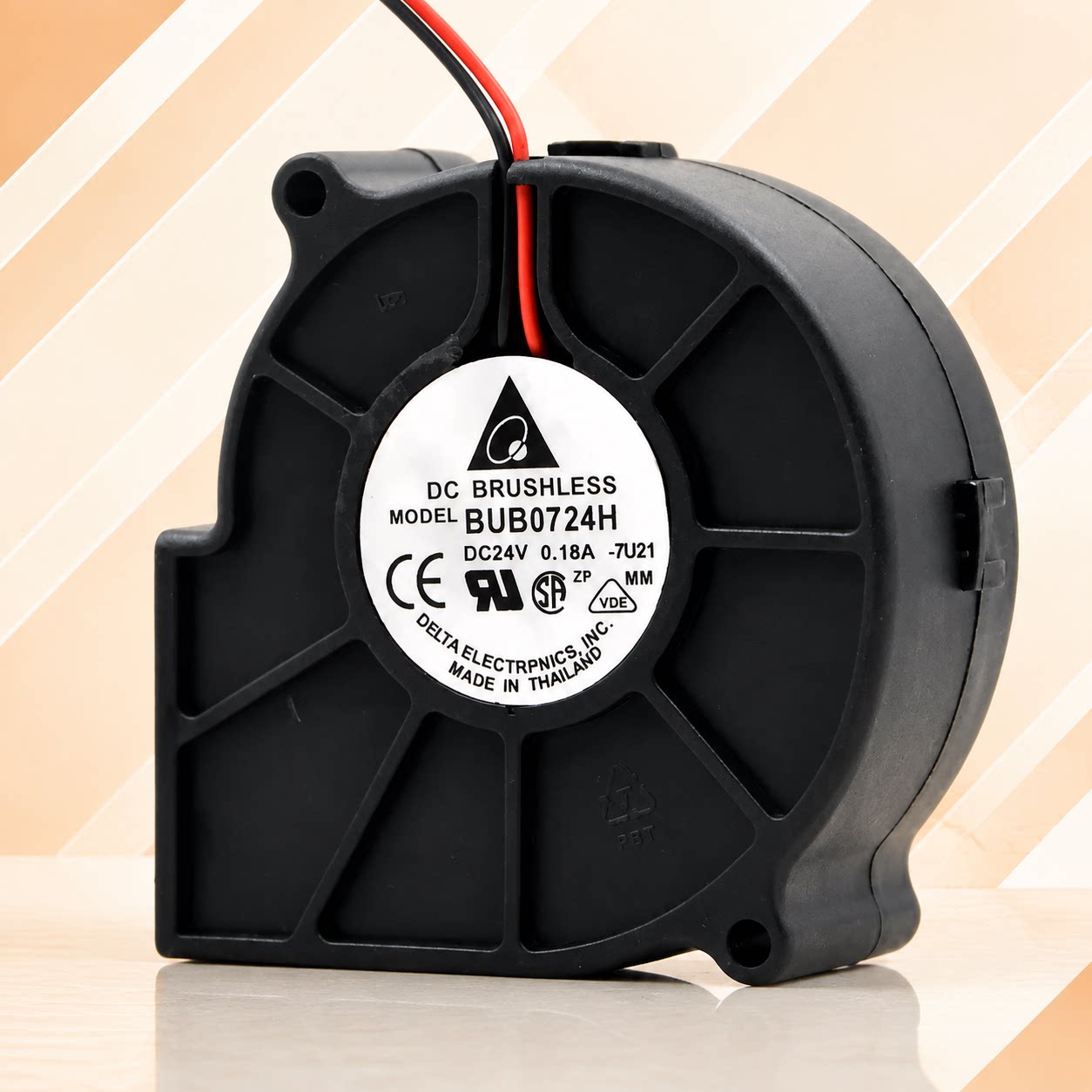台达24V0.18A离心鼓风机图片