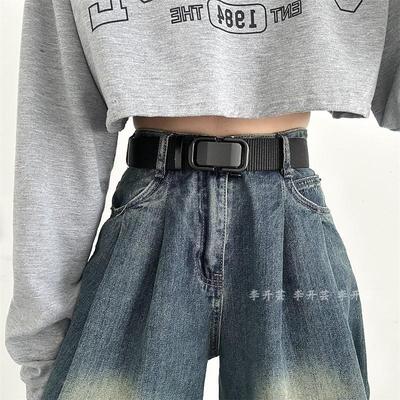 自动扣男女百搭皮带韩版