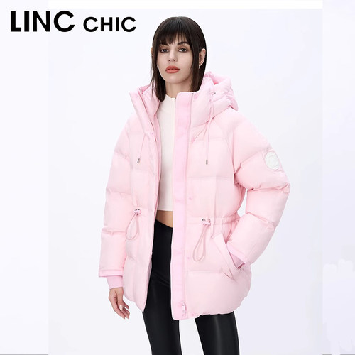 LINC面包多彩超轻短款羽绒服