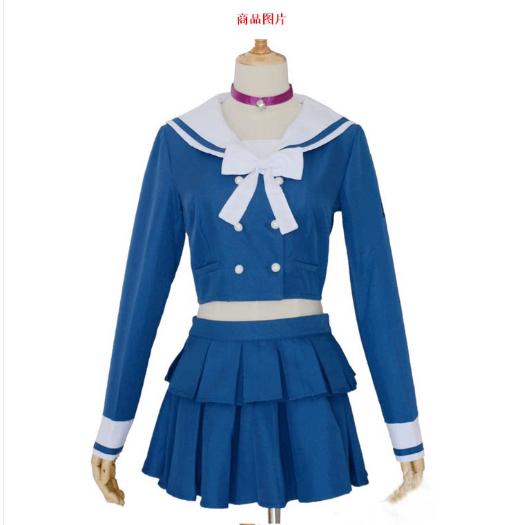 弹丸论破v3茶柱转子女装cosplay学生校服制服套装