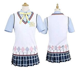 cos红英动漫店LoveLive虹咲学园偶像同好会cos 上原步梦 夏服cos