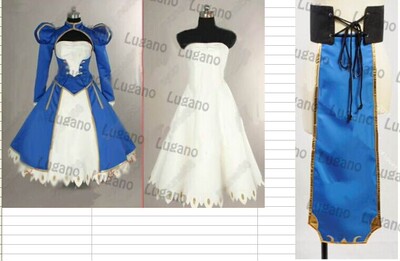 COSPLAY服装SABER剑士服