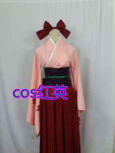 樱花大战真宫寺樱和服女装动漫cosplay服装演出舞台衣服