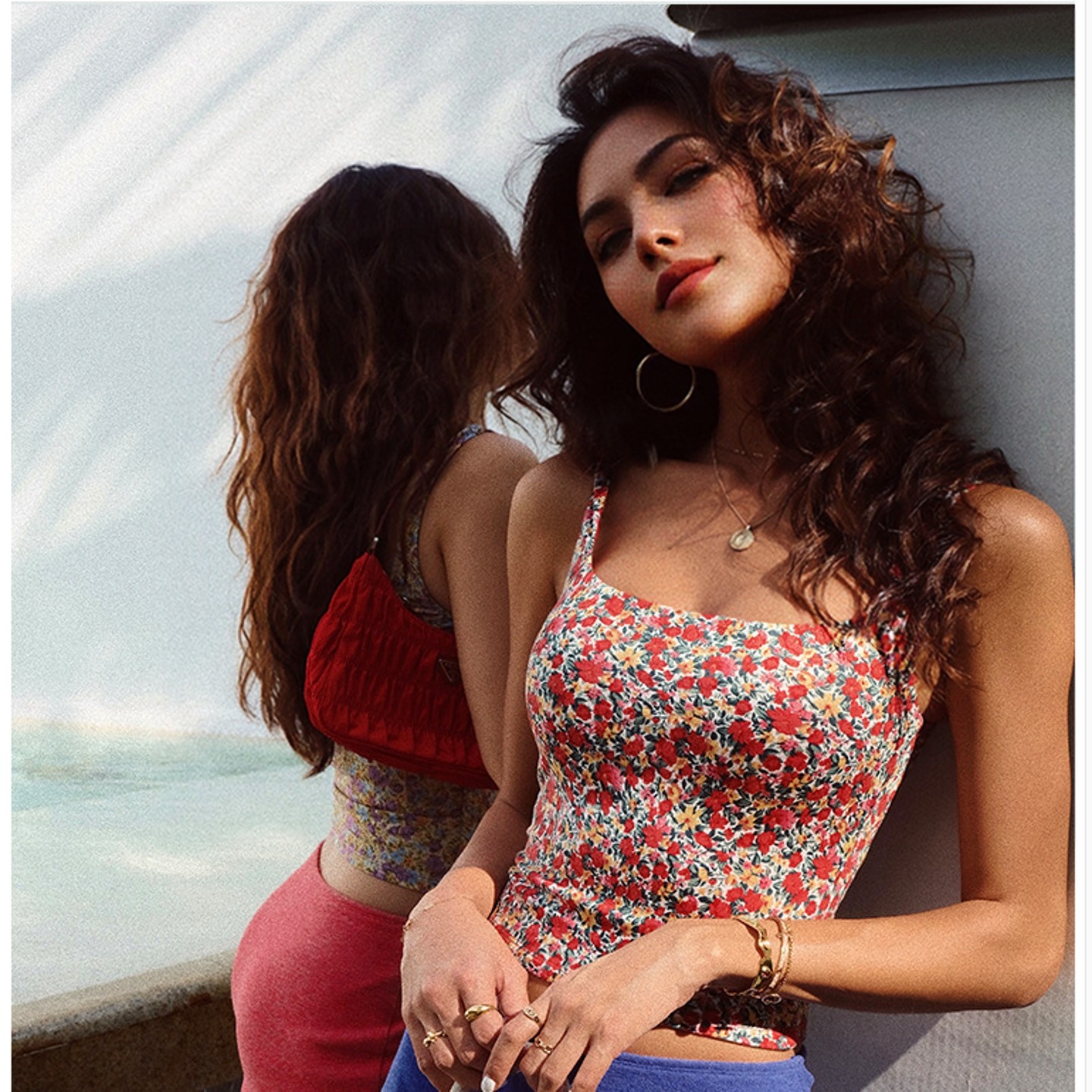 吊带运动女普拉提大美背透气碎花清新瑜伽背心可拆卸胸垫超弹聚拢,运动服/休闲服装,运动文胸,淘宝优惠券,粉丝福利购,淘宝优惠卷