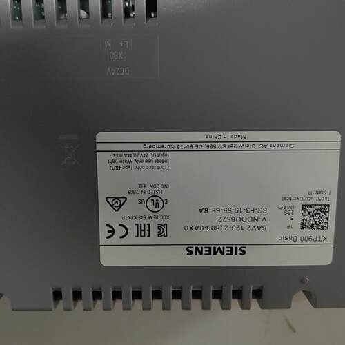 6AV2123-2JB03-0AX0 触摸屏 KTP900 Basic工业人机界面议价维修