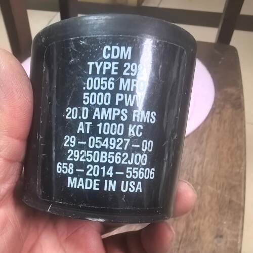 29250B752J00 TYPE292 云母电容 CDM .0075MFD 5000PWV议价维修