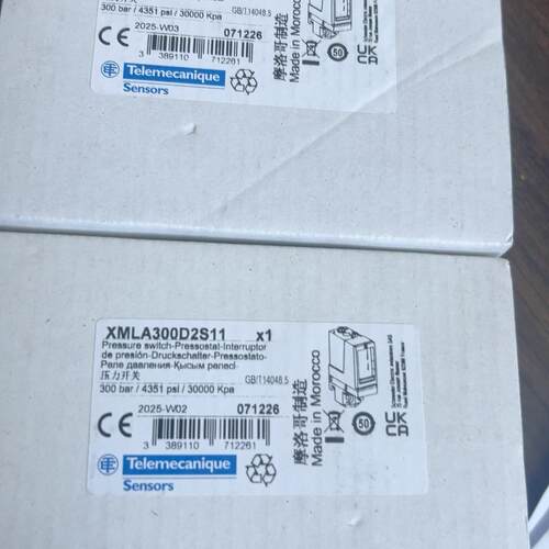 XMLA300D2S11压力开关特勒美科工控自动化配件议价维修