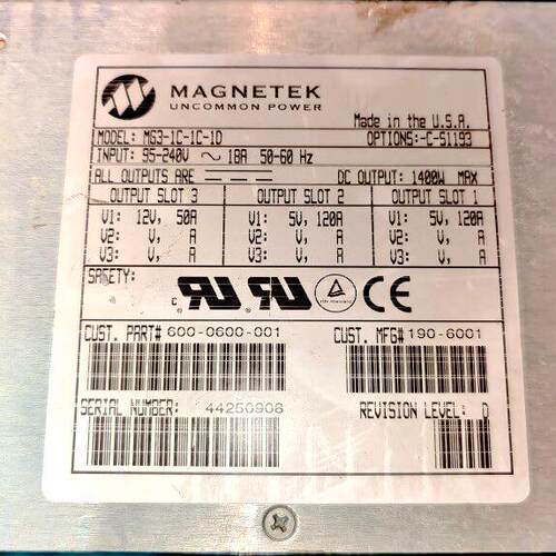 MG3-1C-1C-1D MAGNETEK 工业电源议价维修