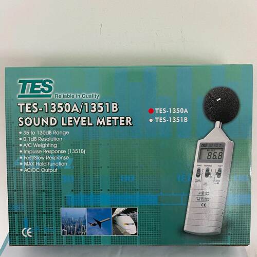 TES-1350A 噪音计 数字式声级计 分贝检测测试仪议价维修
