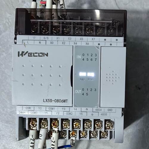 LX5S-0806MT WECON维控可编程控制器 工控自动化控制模块议价维修
