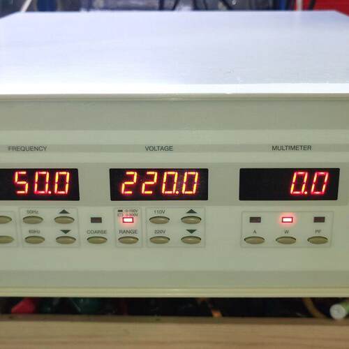 APS-9501 固纬交流变频电源 0-300V可调500W带隔离变压器议价维修