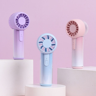 充电双网罩涡轮爆款 USB迷你便携式 小风扇 高速手持风扇 2026新款