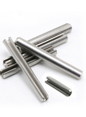 304不锈钢GB879圆柱弹性销开口弹簧销M6*x10x12x14x16x18x20x25