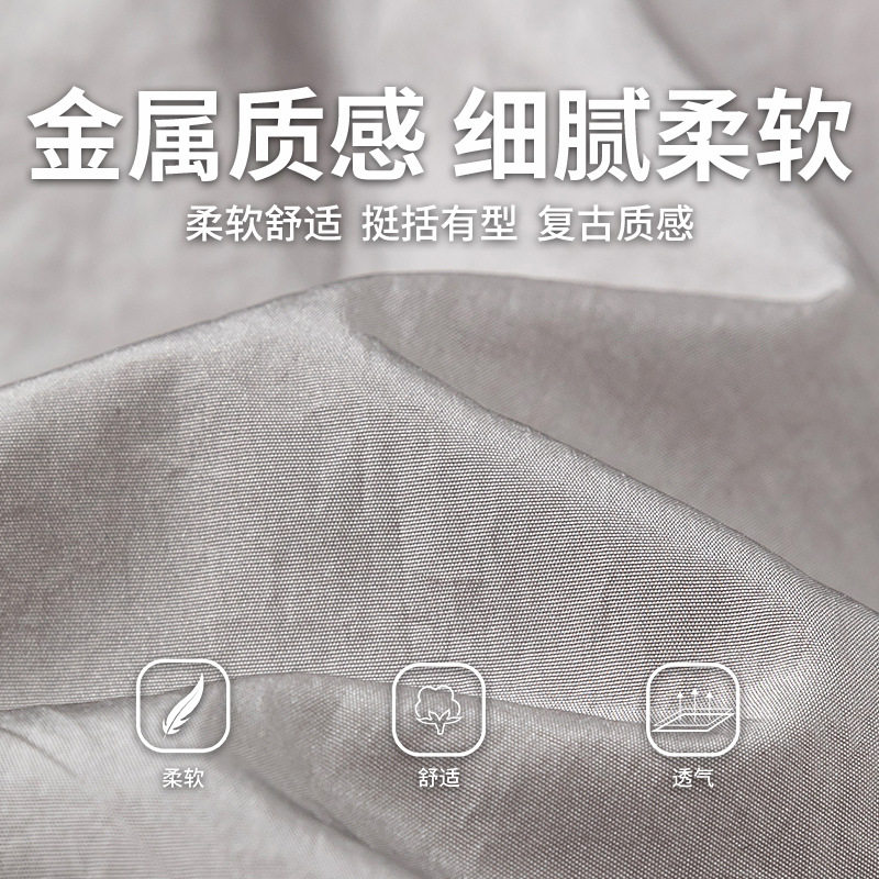 微皱休闲短裤男夏季款宽腰带设计美式潮牌运动宽松MK2426-P30控55,男装休闲裤,电商A362