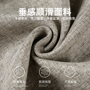 休闲休闲西裤男秋冬款季立体打褶弯刀裤廓形宽松MK2451-P60控98图片