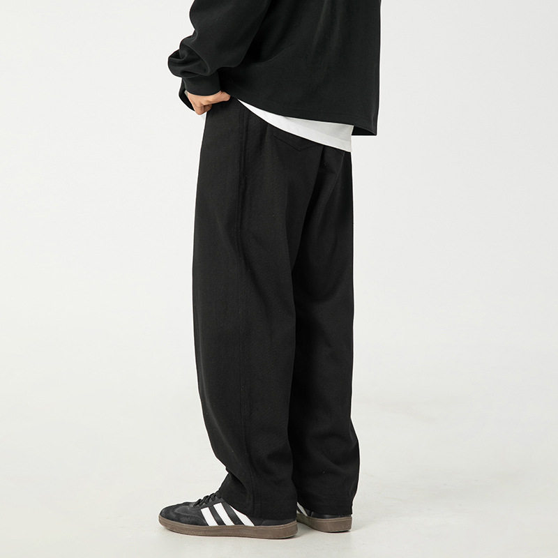 休闲裤男2025春季新款运动直筒裤百搭宽松长裤子K2214-P60控98，男装休闲裤，电商A362