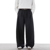 西裤男秋季款质感宽松直筒长裤子日系复古潮牌MK2486-P60控98，男装西裤，电商A362