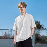 T恤男夏季款简约百搭潮牌美式情侣半袖体恤OT7265-P35控59，男装T恤，电商A362