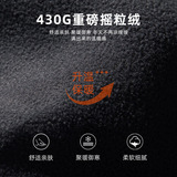 加绒卫衣女秋冬新款美式复古半拉链潮牌帽衫外套BL3871-P60控98，男装卫衣，电商A362