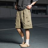 刺绣设计工装短裤男夏季新款户外潮牌休闲五分裤子MK2406-P44控68，男装休闲裤，电商A362