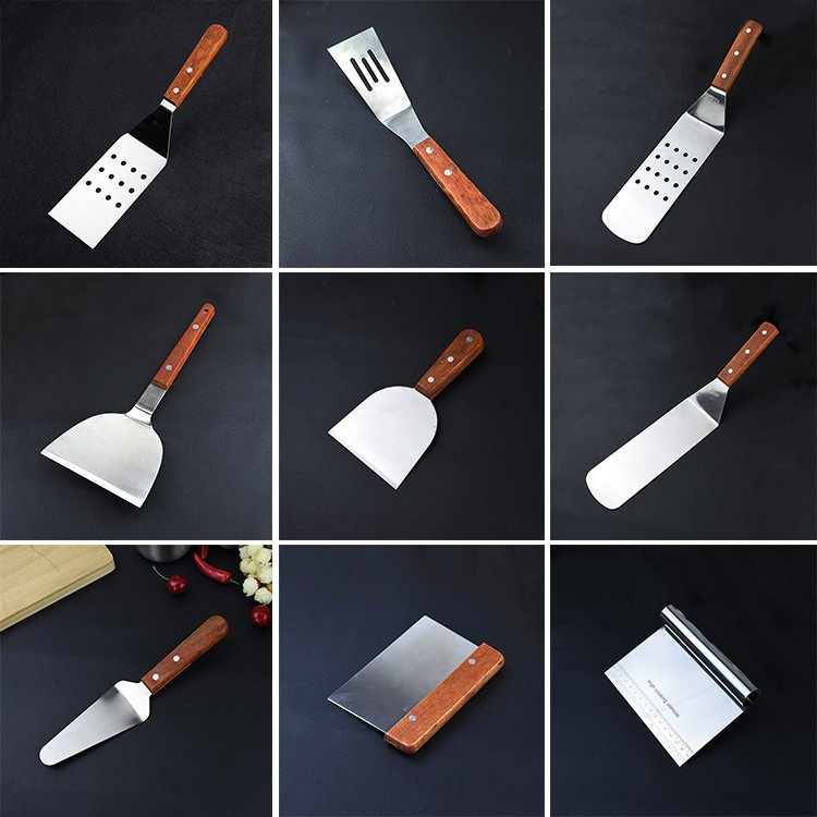 不锈钢加厚铁板烧煎铲料理铲牛扒铲手抓饼蒸肠粉工具煎饼铲披萨铲,厨房/烹饪用具,煎铲,淘宝优惠券,粉丝福利购,淘宝优惠卷