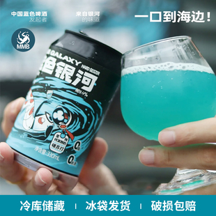 水猴子精酿啤酒 蓝色银河荔枝蜜桃海盐硬苏打精酿 330罐装啤酒