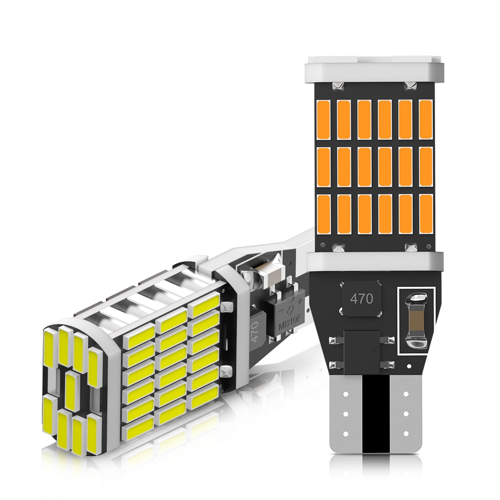 12V汽车LED解码超亮白光倒车灯