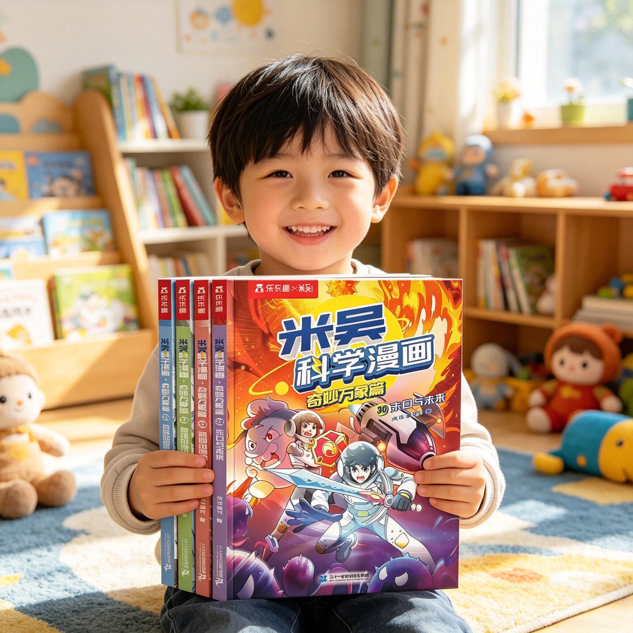 【新书】米吴科学漫画书第九辑33-36册全套正版奇妙万象篇漫画6-12岁中小学生必读物理启蒙科普课外书这不科学啊阅读科普百科书籍