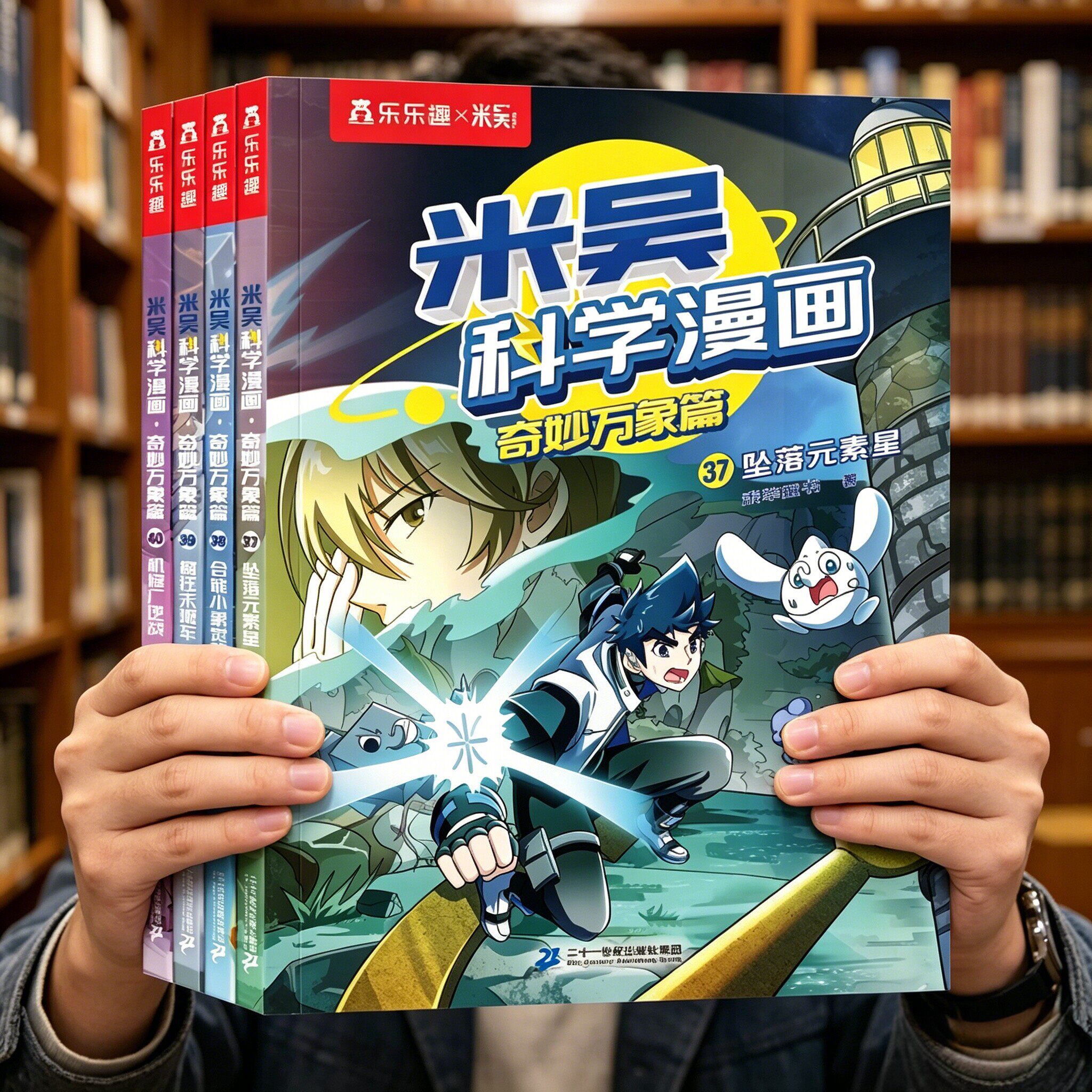 米吴科学漫画书全九辑全套正版奇妙万象篇36册儿童小学生漫画6-12岁必读课外书一年级二年级这不科学啊第九辑阅读科普百科绘本书籍