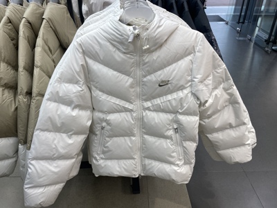 耐克Nike外套男冬季刺绣logo保暖羽绒服上衣FZ1103-133