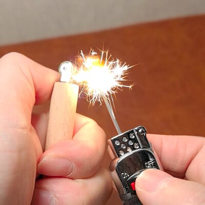 烟斗压棒烟斗引火棒烟斗工具烟斗打火机引火棍木压棒点火器