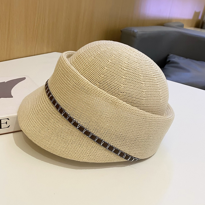 夏季薄款透气英伦马术帽女显脸小