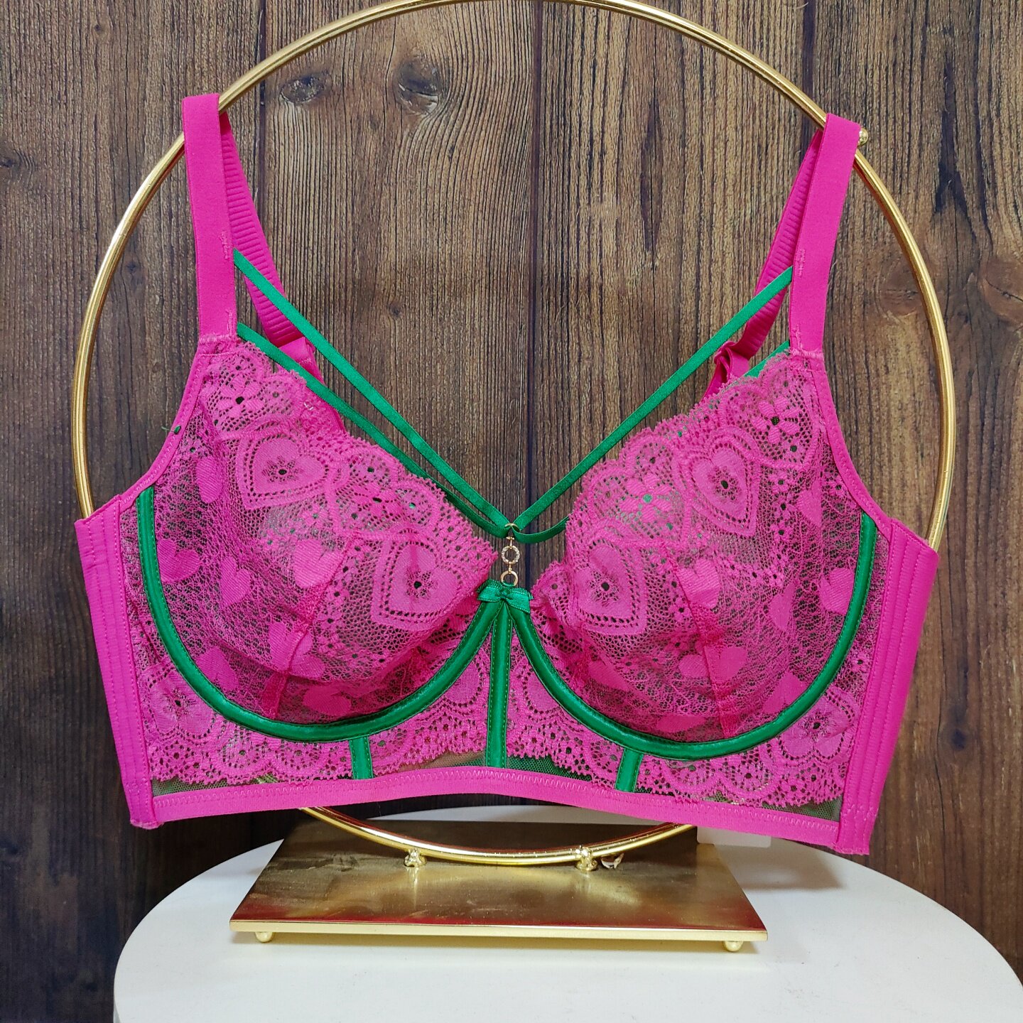 黛思侬3311法式薄款软钢圈内衣聚拢大胸显小上托收副乳性感文胸罩