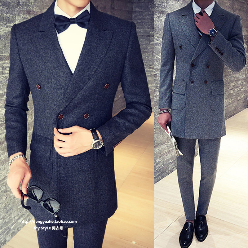 Costume homme en polyester pour automne - Ref 1567189 Image 1