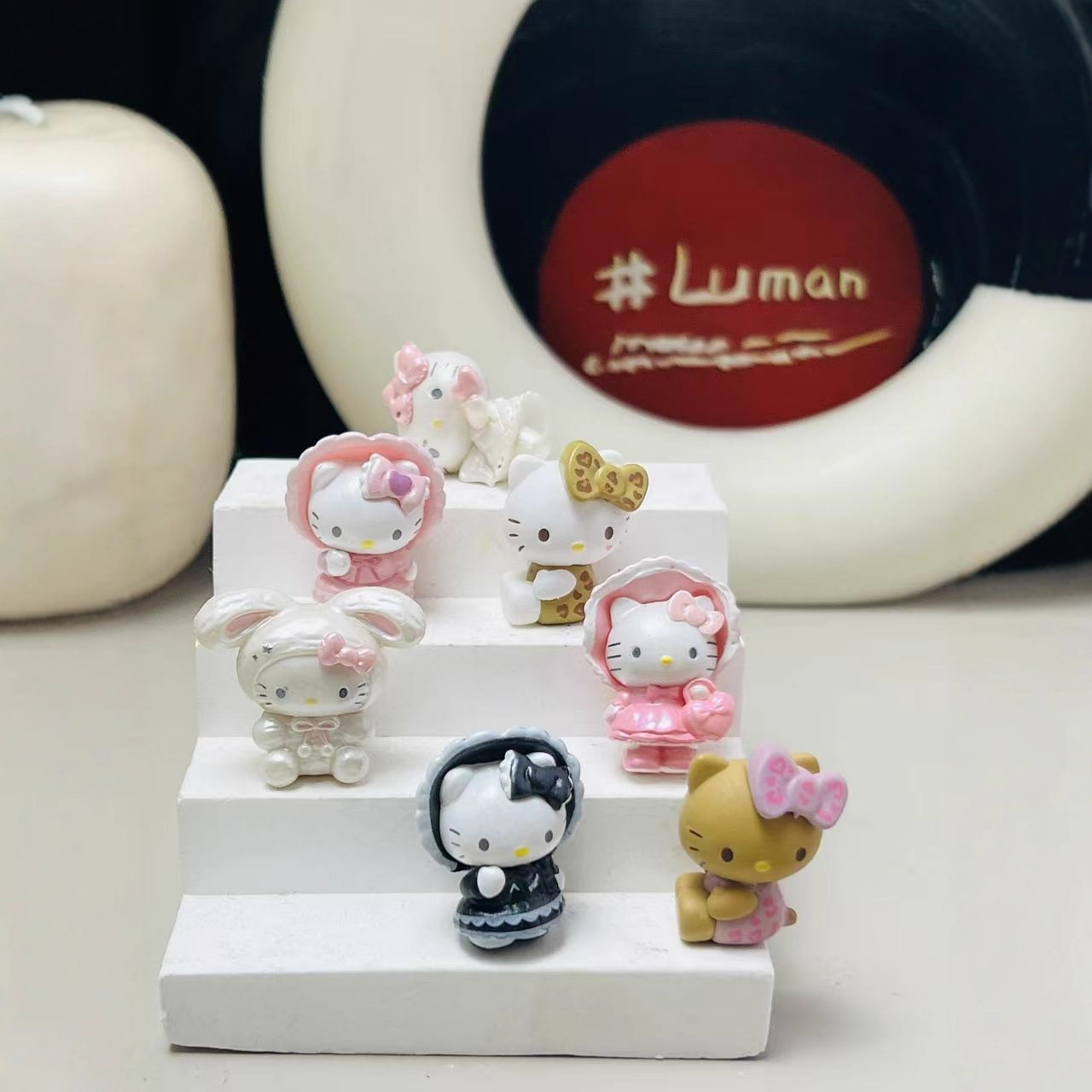 手办改娃盲盒玩具diyk二挂件潮玩it创萌粒配饰ty玩偶系列