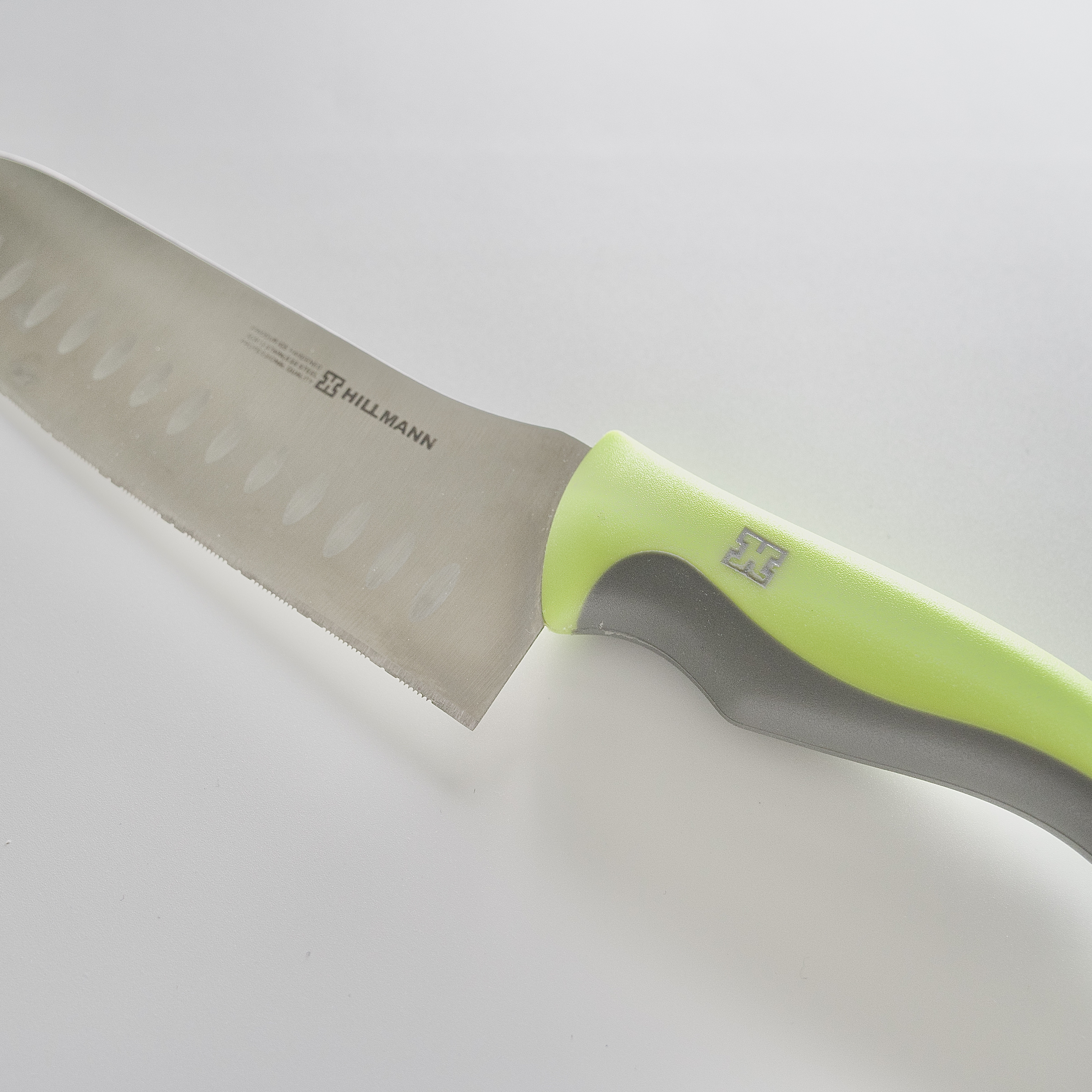 小红书爆款 上海希尔曼HILLMANN一代绿柄经典3CR13冷冻调理锯齿刀