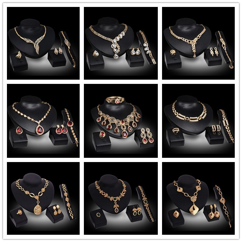 欧美戒指欧美爱戒指项链耳环合金