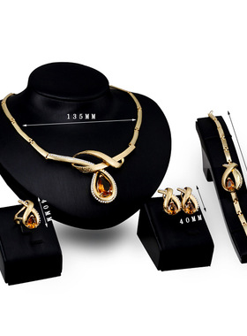 时尚锆石水晶吊坠首饰配饰装饰