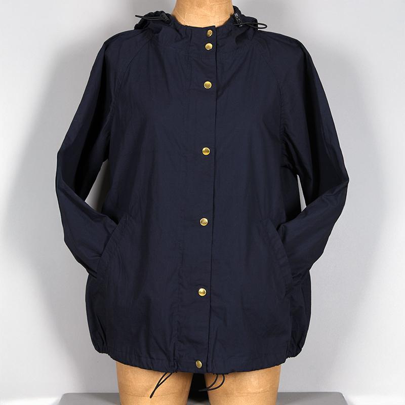 日单简约军款连帽五金高品质