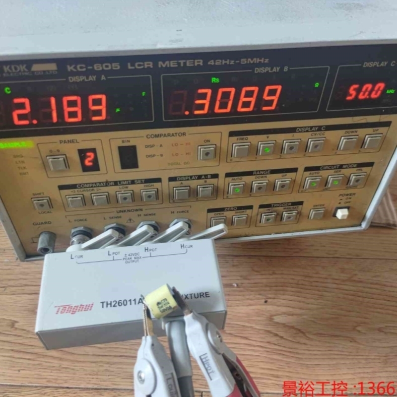 5MHz高频电桥 KC-605 LCR METER简单测试